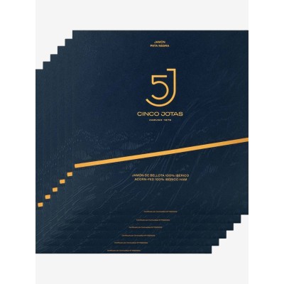 Jamón Loncheado 5J Cinco Jotas, 100% Ibérico de Bellota