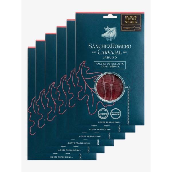 Sánchez Romero Carvajal Sliced 100% Ibérico Acorn-Fed Shoulder Ham