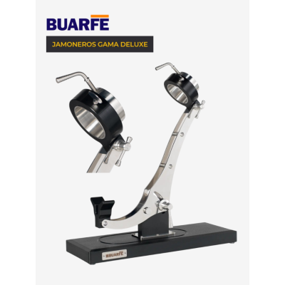 Support à Jambon Professionnel en Acier Inoxydable Modèle Elite de Buarfe