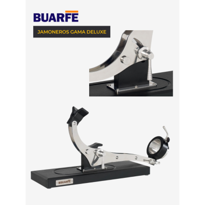Professional Stainless Steel Ham Stand Elite Model by Buarfe