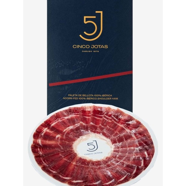 Épaule ibérique 100 % Bellota 5J Cinco Jotas tranchée – Pack 6×80 g